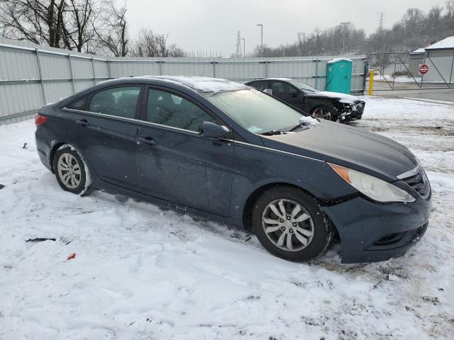 5NPEB4AC1BH033370 - 2011 HYUNDAI SONATA GLS BLUE photo 4