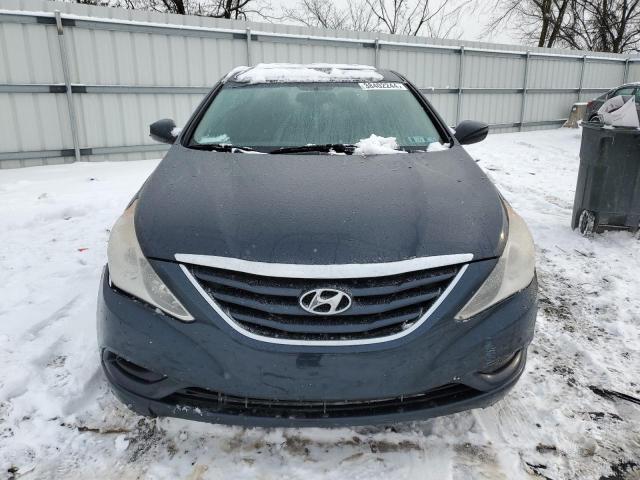 5NPEB4AC1BH033370 - 2011 HYUNDAI SONATA GLS BLUE photo 5