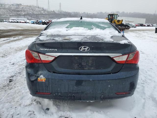 5NPEB4AC1BH033370 - 2011 HYUNDAI SONATA GLS BLUE photo 6