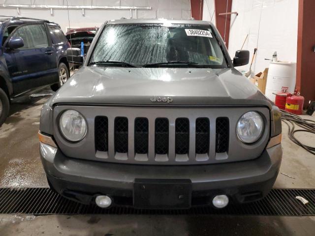 1C4NJRBB0ED616917 - 2014 JEEP PATRIOT SPORT GRAY photo 5