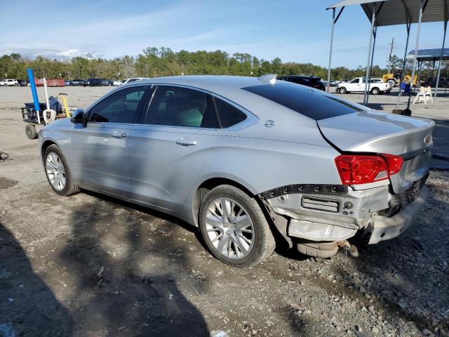 2G11X5SA7G9172893 - 2016 CHEVROLET IMPALA LS SILVER photo 2