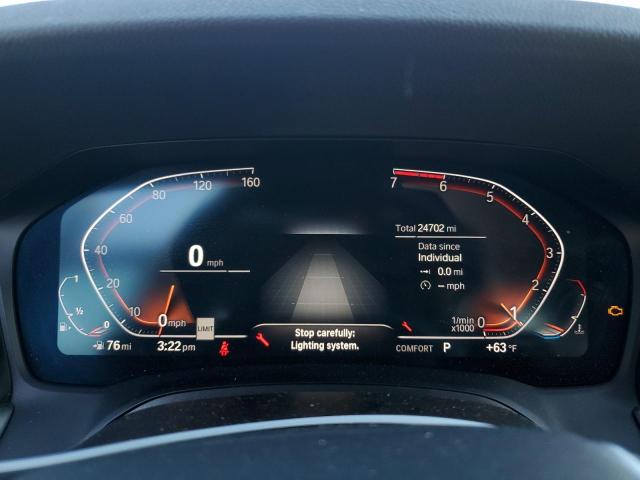 3MW5R7J0XL8B16333 - 2020 BMW 330XI Білий фото 9