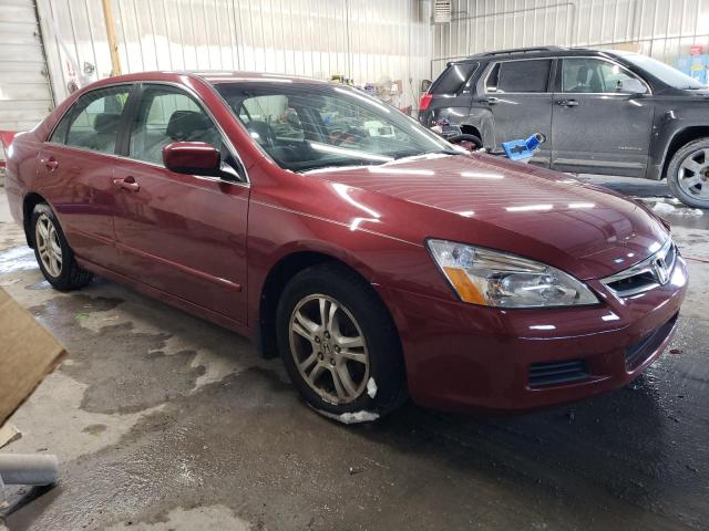 1HGCM56727A166500 - 2007 HONDA ACCORD EX BURGUNDY photo 4