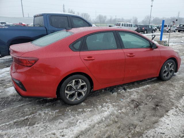 3KPF24AD2KE077864 - 2019 KIA FORTE FE RED photo 3