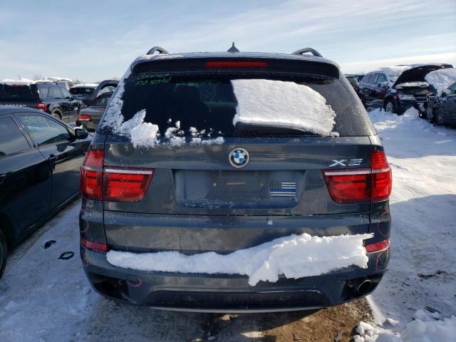 5UXZV4C57BL412925 - 2011 BMW X5 XDRIVE35I GRAY photo 6