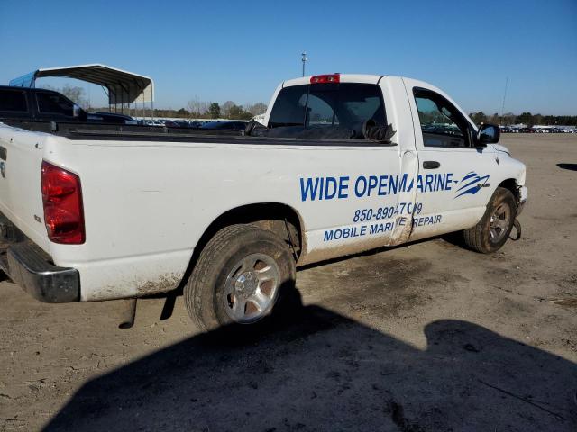 1D7HA16N98J244573 - 2008 DODGE RAM 1500 ST WHITE photo 3