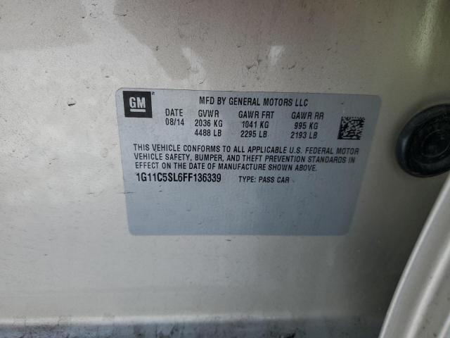 1G11C5SL6FF136339 - 2015 CHEVROLET MALIBU 1LT 棕色 照片 13