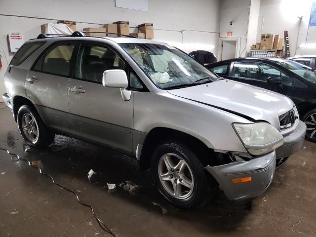 JTJHF10U920269219 - 2002 LEXUS RX 300 SILVER photo 4