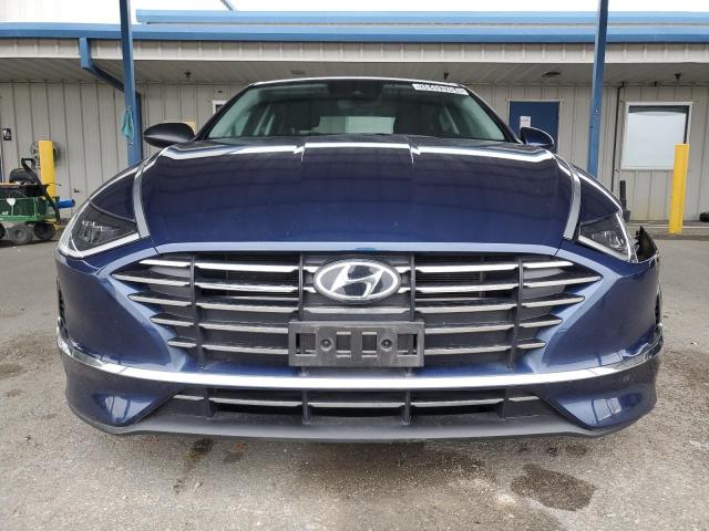 5NPEG4JA0MH128263 - 2021 HYUNDAI SONATA SE BLUE photo 5