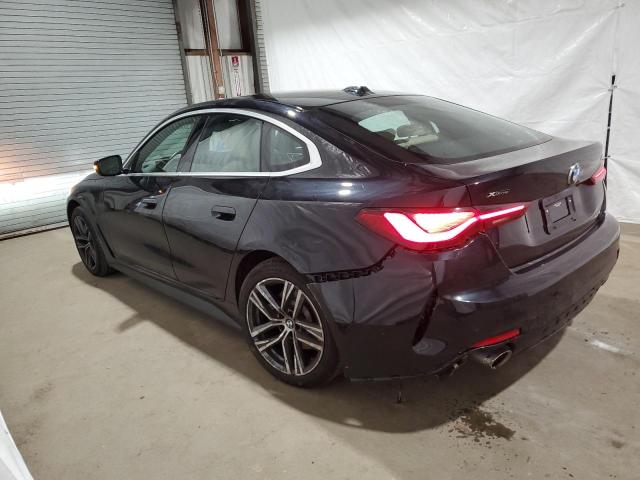 WBA73AV00RFP67049 - 2024 BMW 430XI GRAN COUPE BLACK photo 2