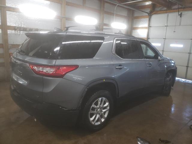 1GNERGKW1JJ163328 - 2018 CHEVROLET TRAVERSE LT GRAY photo 3