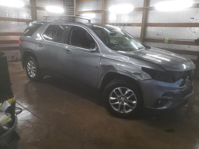 1GNERGKW1JJ163328 - 2018 CHEVROLET TRAVERSE LT GRAY photo 4