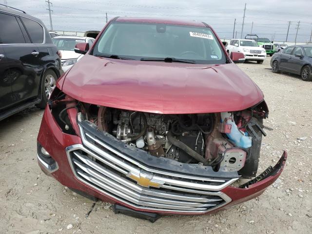 1GNEVJKWXKJ179022 - 2019 CHEVROLET TRAVERSE HIGH COUNTRY RED photo 5