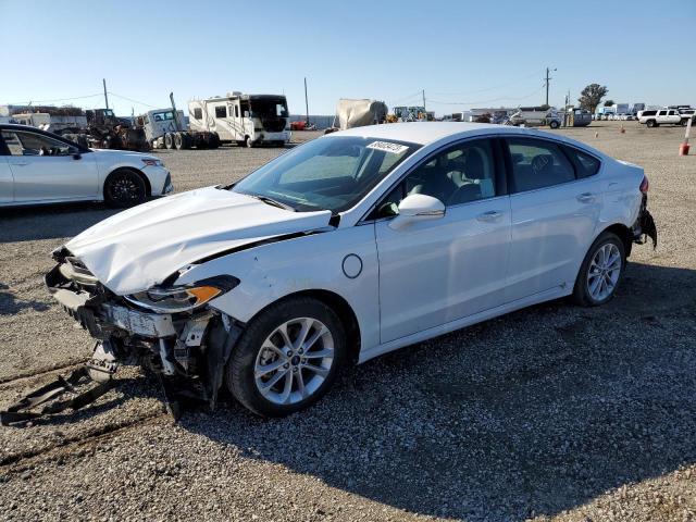 3FA6P0SU7LR132642 - 2020 FORD FUSION TITANIUM WHITE photo 1