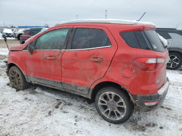 MAJ6S3KL7KC289639 - 2019 FORD ECOSPORT TITANIUM RED photo 2