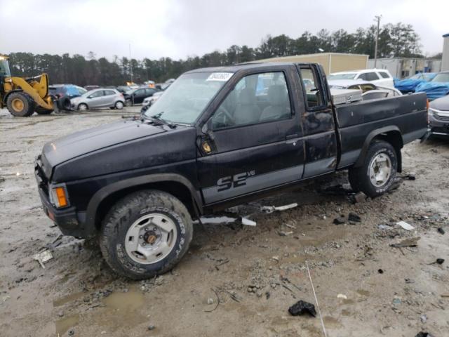 1N6HD16Y6KC307021 - 1989 NISSAN D21 KING CAB BLACK photo 1