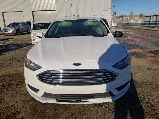 3FA6P0LU1JR133281 - 2018 FORD FUSION SE HYBRID WHITE photo 5