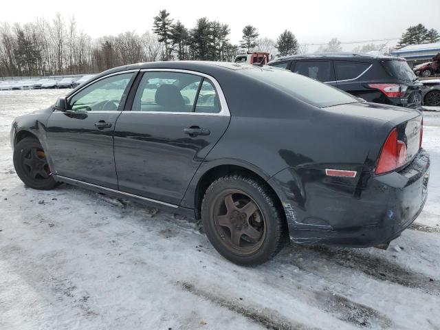 1G1ZC5EB6AF114078 - 2010 CHEVROLET MALIBU 1LT BLACK photo 2