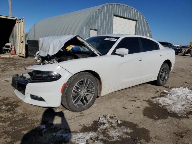 2C3CDXJG0KH756209 - 2019 DODGE CHARGER SXT WHITE photo 1