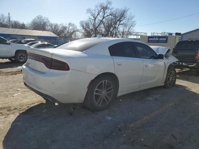 2C3CDXJG0KH756209 - 2019 DODGE CHARGER SXT WHITE photo 3