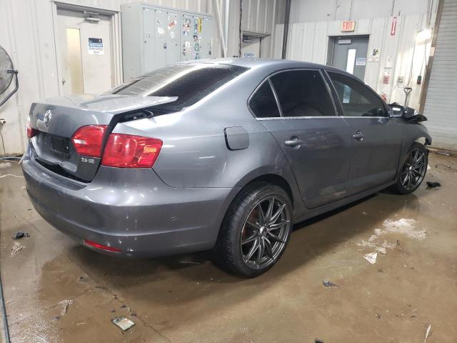 3VWDP7AJ4DM380179 - 2013 VOLKSWAGEN JETTA SE GRAY photo 3