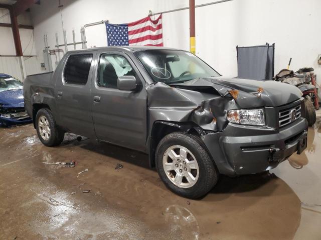 2HJYK16488H509298 - 2008 HONDA RIDGELINE RTS GRAY photo 4