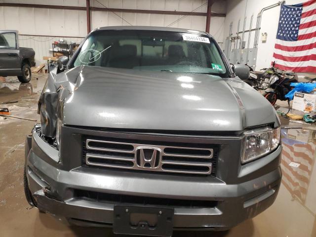 2HJYK16488H509298 - 2008 HONDA RIDGELINE RTS GRAY photo 5