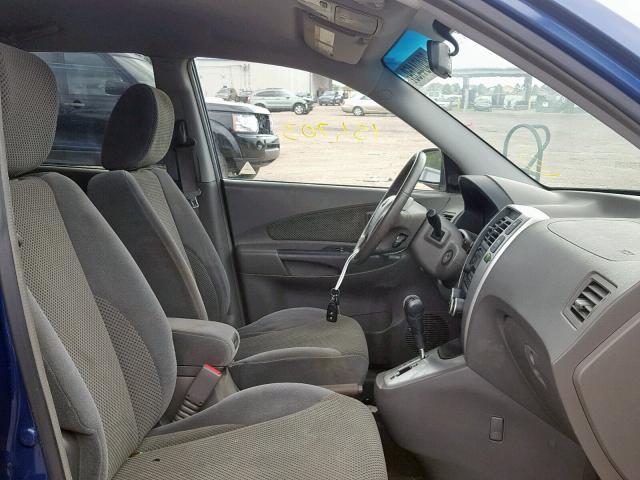 KM8JN12D76U413865 - 2006 HYUNDAI TUCSON GLS BLUE photo 5