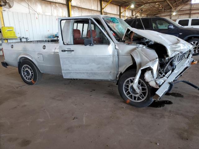 1V1KB0179BV131533 - 1981 VOLKSWAGEN RABBIT TRUCK GRAY photo 4