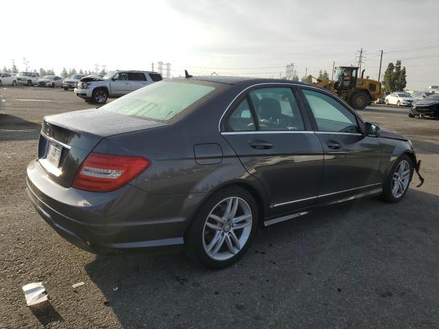 WDDGF4HB5DA804004 - 2013 MERCEDES-BENZ C 250 GRAY photo 3