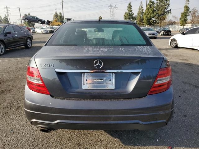 WDDGF4HB5DA804004 - 2013 MERCEDES-BENZ C 250 GRAY photo 6