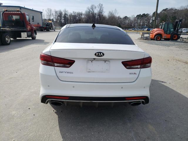 5XXGV4L23GG107539 - 2016 KIA OPTIMA SXL WHITE photo 6