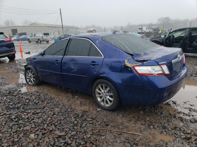 4T1BB3EK1BU143643 - 2011 TOYOTA CAMRY HYBRID BLUE photo 2