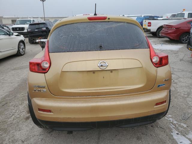 JN8AF5MV8ET363971 - 2014 NISSAN JUKE S GOLD photo 6