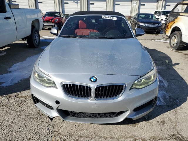 WBA1M1C53FV393443 - 2015 BMW M235I فضي صورة 5
