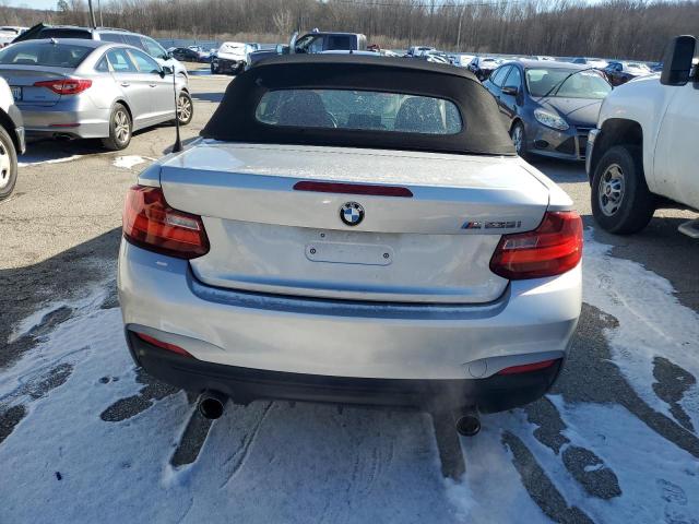 WBA1M1C53FV393443 - 2015 BMW M235I فضي صورة 6