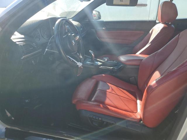 WBA1M1C53FV393443 - 2015 BMW M235I فضي صورة 7