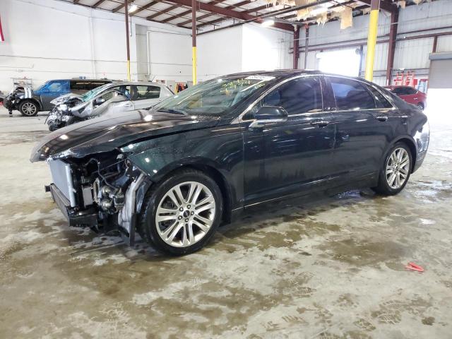 3LN6L2G96ER829272 - 2014 LINCOLN MKZ BLUE photo 1