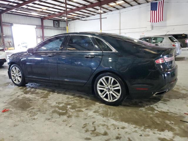 3LN6L2G96ER829272 - 2014 LINCOLN MKZ BLUE photo 2