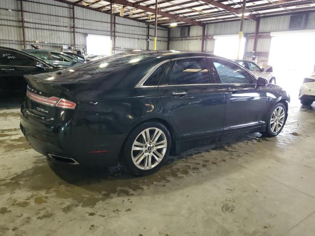 3LN6L2G96ER829272 - 2014 LINCOLN MKZ BLUE photo 3