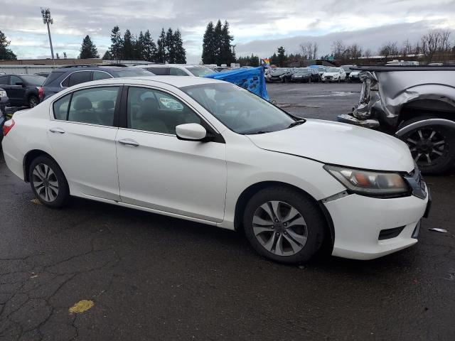 1HGCR2F34EA112870 - 2014 HONDA ACCORD LX WHITE photo 4