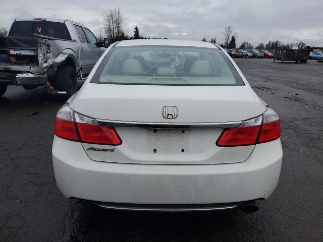 1HGCR2F34EA112870 - 2014 HONDA ACCORD LX WHITE photo 6