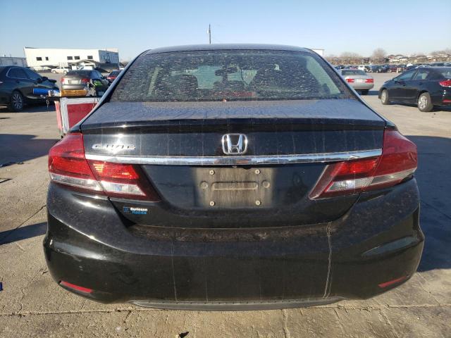 19XFB2F84FE064796 - 2015 HONDA CIVIC EX BLACK photo 6