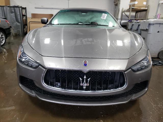 ZAM57RTA7E1108199 - 2014 MASERATI GHIBLI S TAN photo 5