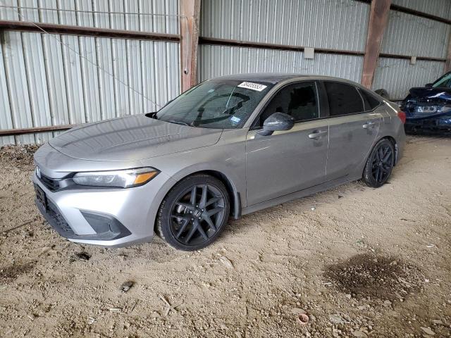 2HGFE2F5XNH568724 - 2022 HONDA CIVIC SPORT 银色 照片 1