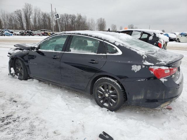 1G1ZD5ST1JF102205 - 2018 CHEVROLET MALIBU LT BLACK photo 2