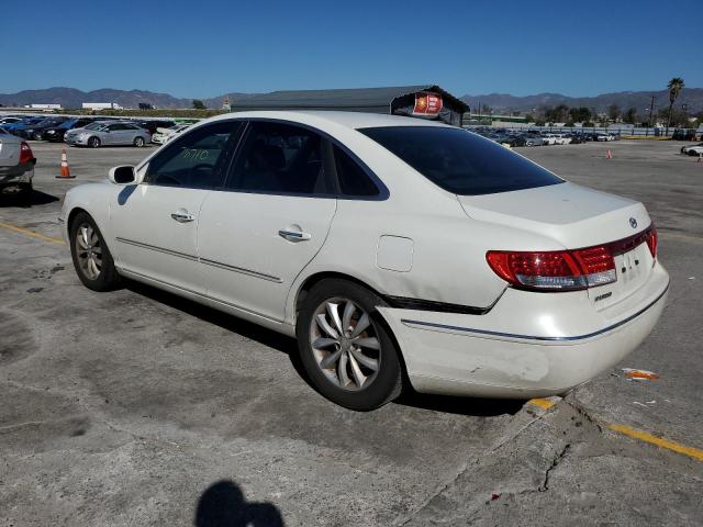 KMHFC46FX6A056983 - 2006 HYUNDAI AZERA SE WHITE photo 2