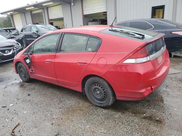 JHMZE2H34ES001598 - 2014 HONDA INSIGHT RED photo 2