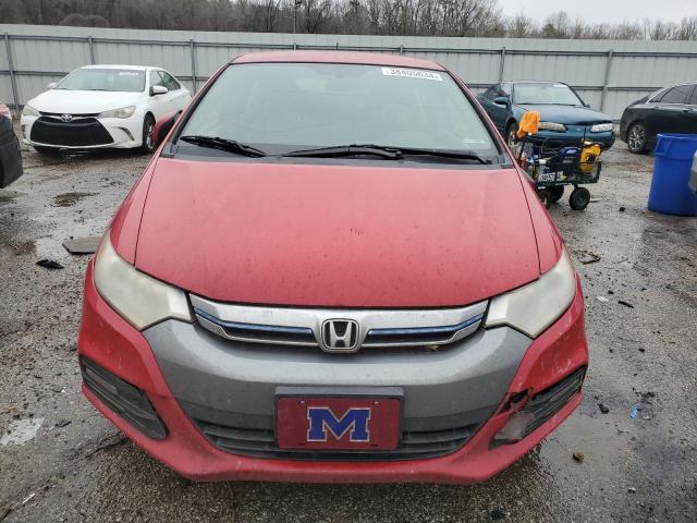 JHMZE2H34ES001598 - 2014 HONDA INSIGHT RED photo 5