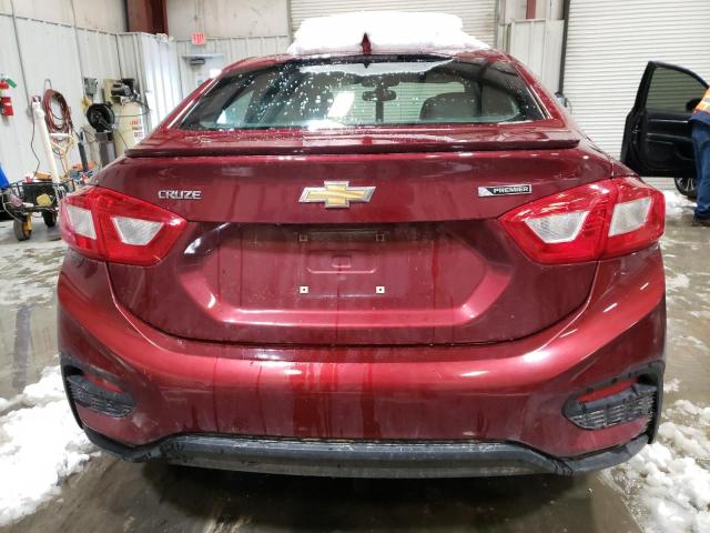 1G1BG5SM4G7239983 - 2016 CHEVROLET CRUZE PREMIER RED photo 6